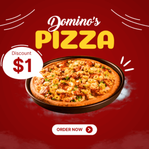 Domino's Pizza for $1